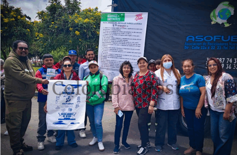 La comunidad del barrio la Guaca le apuesta al reciclaje